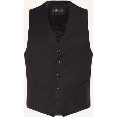 Digel Anzugweste Dan Regular Fit schwarz