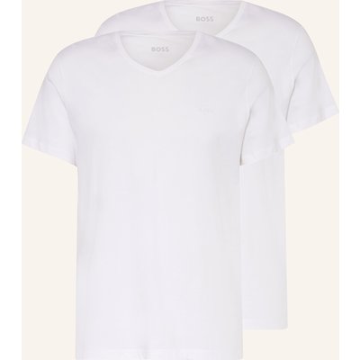 Boss 2er-Pack T-Shirts Comfort weiss