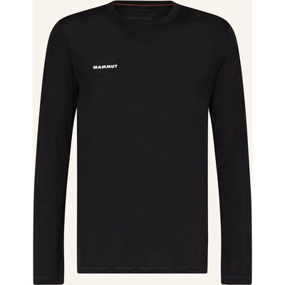 Mammut Longsleeve Tree Wool Fl schwarz