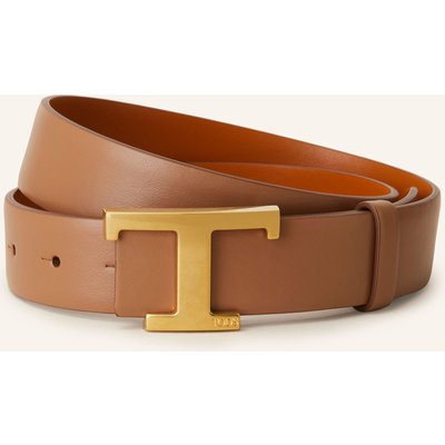 Tod's Ledergürtel Zum Wenden braun