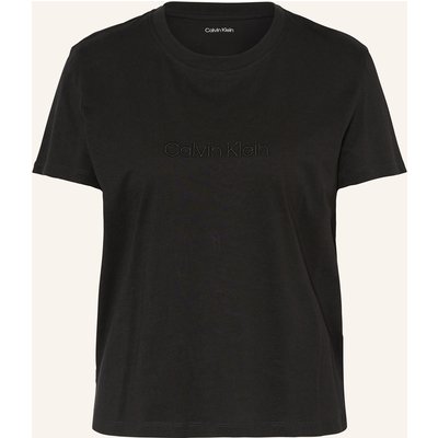 Calvin Klein Schlafshirt Pure Cotton schwarz