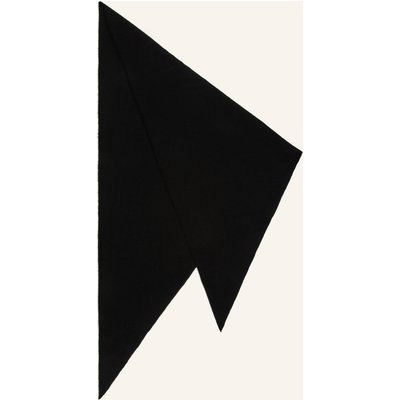 S.Marlon Dreieckstuch Aus Cashmere schwarz