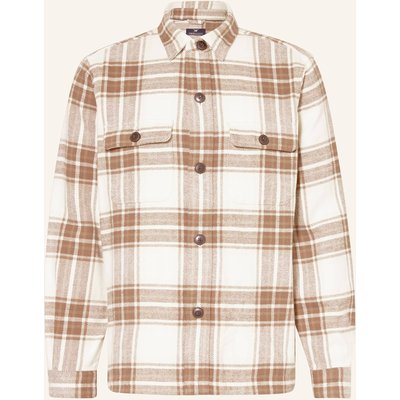 Strokesman's Flanell-Overshirt beige