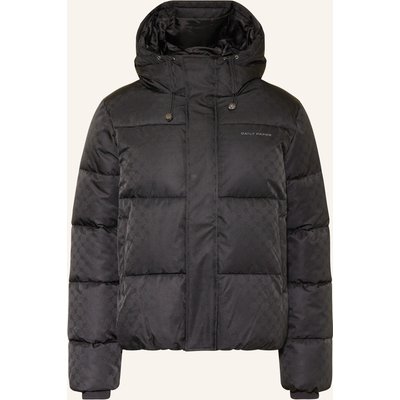 Daily Paper Steppjacke Monogram schwarz