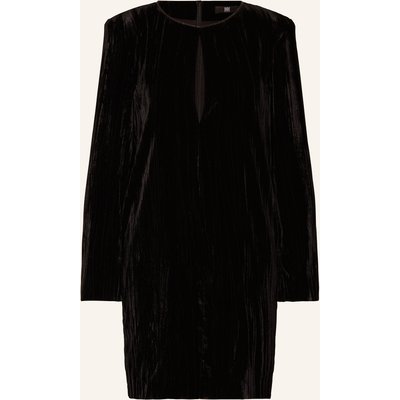Riani Samtkleid Mit Schmucksteinen schwarz