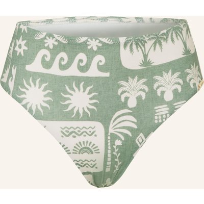 Watercult High-Waist-Bikini-Hose Rustic Med gruen