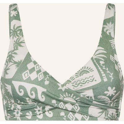Watercult Bralette-Bikini-Top Rustic Med gruen