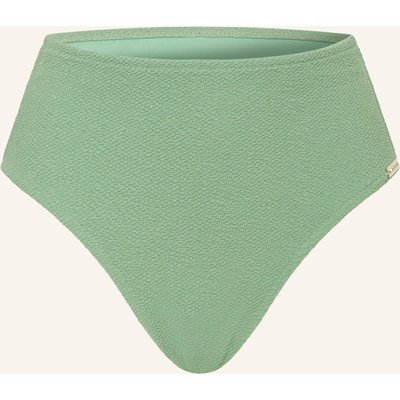 Watercult High-Waist-Bikini-Hose Swim Sparkle Mit Glitzergarn gruen
