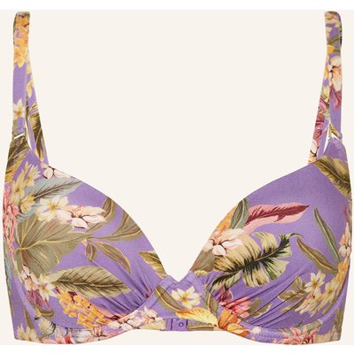 Watercult Bügel-Bikini-Top Dreamscape Tropics lila