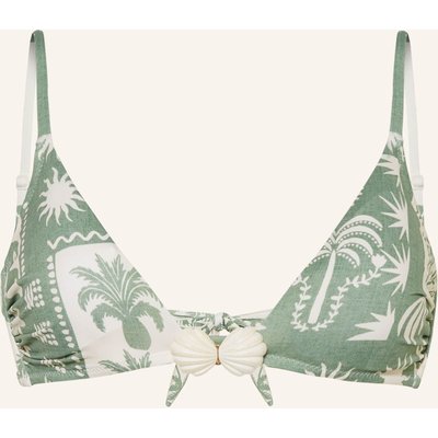Watercult Bralette-Bikini-Top Rustic Med gruen