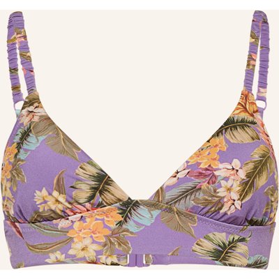 Watercult Bralette-Bikini-Top Dreamscape Tropics lila