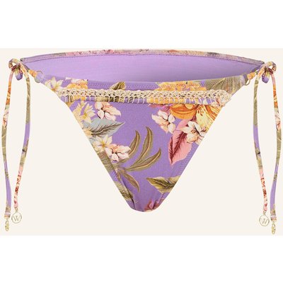 Watercult Triangel-Bikini-Hose Dreamscape Tropics lila