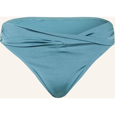 Watercult Basic-Bikini-Hose Shimmering Solids blau