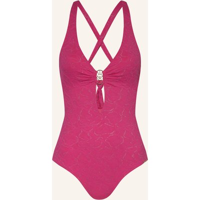 Watercult Badeanzug Supernova Mit Glitzergarn pink
