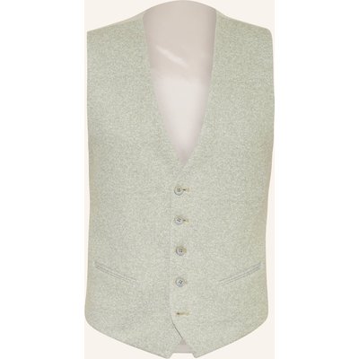 Paul Anzugweste Extra Slim Fit Zum Wenden Aus Jersey gruen