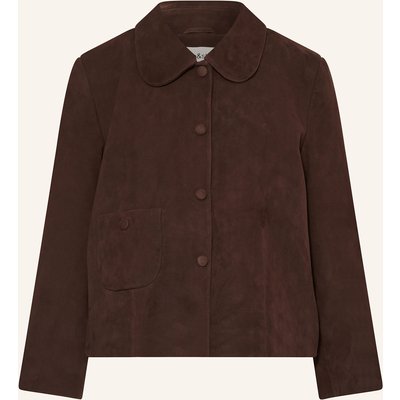 Ba&Sh Lederjacke Milas braun