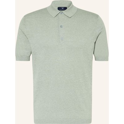 Strokesman's Strick-Poloshirt gruen