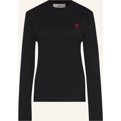 Ami Paris Longsleeve schwarz