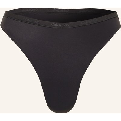 Calvin Klein String Perfectly Fit schwarz