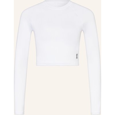 On Longsleeve Studio weiss