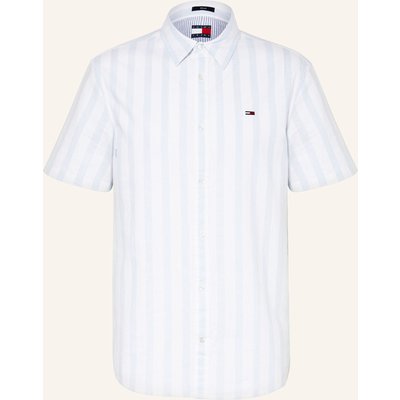 Tommy Jeans Kurzarm-Hemd Regular Fit blau