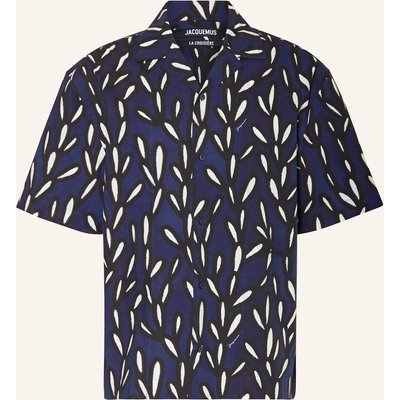 Jacquemus Resorthemd La Chemise Jean Comfort Fit blau
