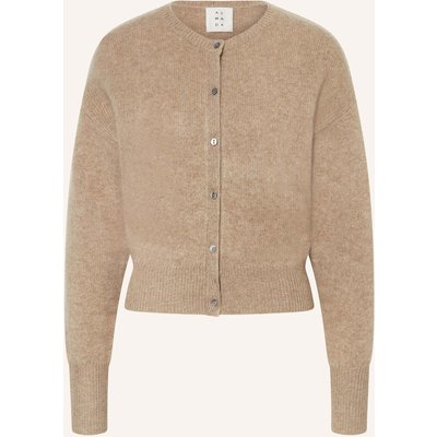 Almada Label Strickjacke Coco Aus Cashmere braun