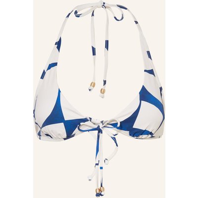 Seafolly Neckholder-Bikini-Top Sunray blau