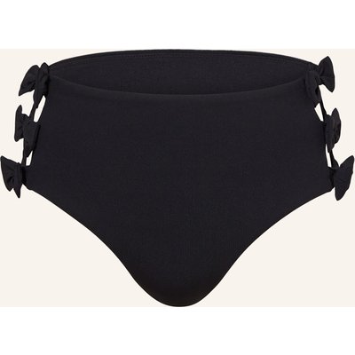Seafolly High-Waist-Bikini-Hose Beau Bow schwarz