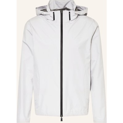 Herno Jacke Mit Abnehmbarer Kapuze grau