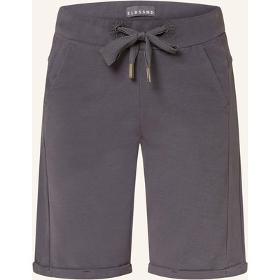 Elbsand Sweatshorts Brinjana grau