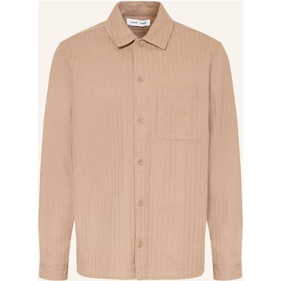 Samsøe Samsøe Overshirt Sadamon braun