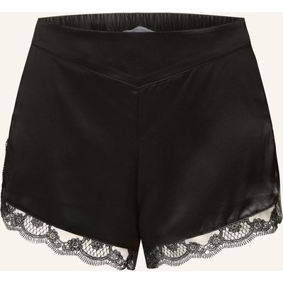 Simone Pérèle Schlafshorts Love Me Aus Seide schwarz