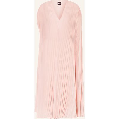 Boss Cocktailkleid Dennya Mit Plissees rosa
