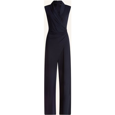 Vera Mont Jumpsuit In Wickeloptik blau