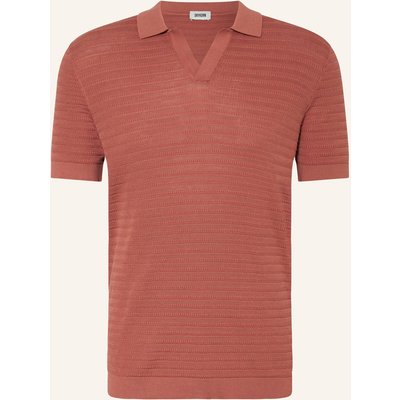 Drykorn Strick-Poloshirt Braian rot