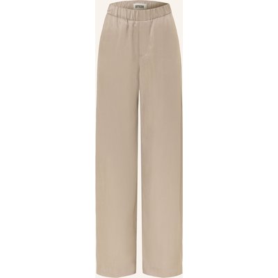 Drykorn Marlenehose Consider Aus Satin gruen
