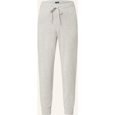 Boss Strickhose Falindana Aus Cashmere grau