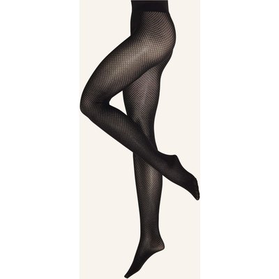 Wolford Feinstrumpfhose Cotton Dot schwarz