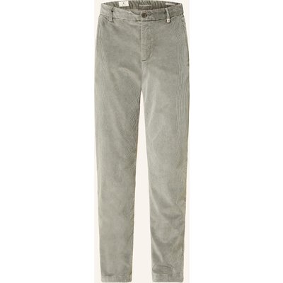 Myths Cordhose Im Jogging-Stil Slim Fit gruen