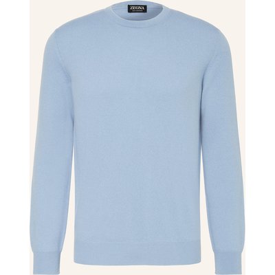 Zegna Cashmere-Pullover blau