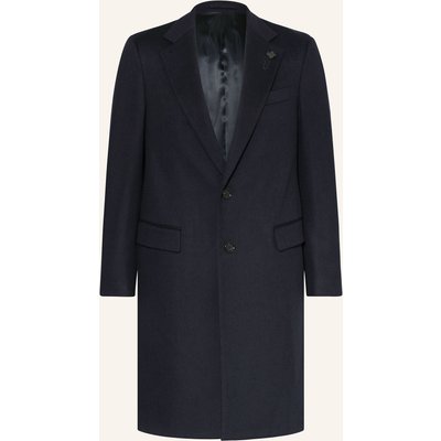 Lardini Wollmantel blau