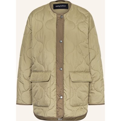 Darling Harbour Steppjacke gruen