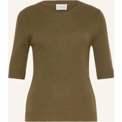 Closed Cashmere-Strickshirt gruen