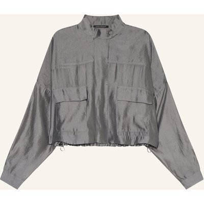 Luisa Cerano Hemdbluse silber