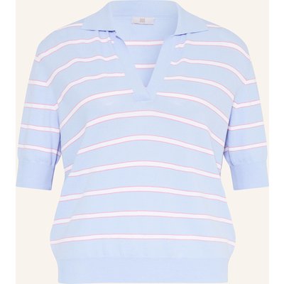 Riani Strick-Poloshirt blau