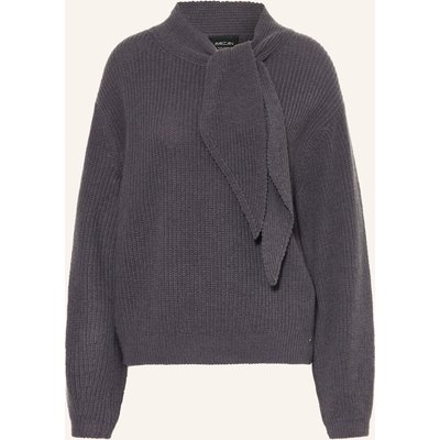 Marc Cain Pullover Mit Schluppe blau