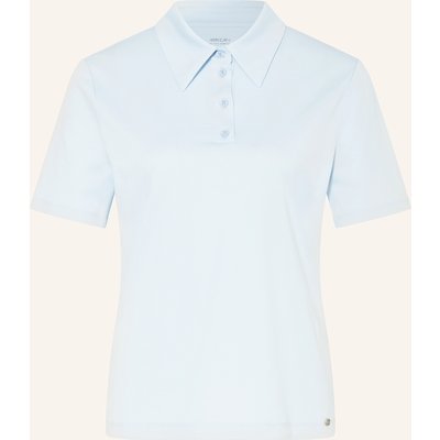 Marc Cain Jersey-Poloshirt blau