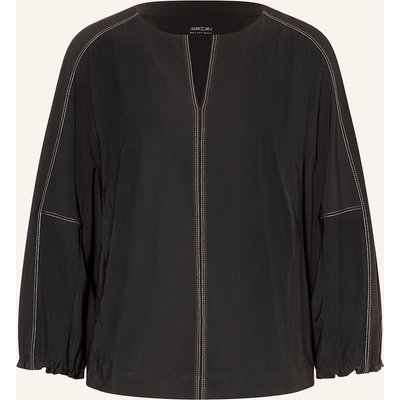 Marc Cain Blusenshirt Mit 3/4-Arm schwarz