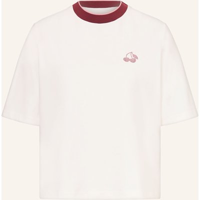 Marc Cain T-Shirt Mit Schmucksteinen weiss